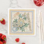 G Creation Office gelbe Blume Serviette (Beispiel)