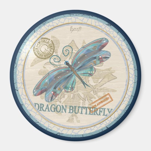 G Creation Office Libelle Magnet (Vorne)