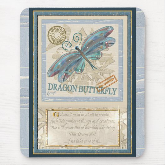 G Creation Office Libelle Mousepad (Vorne)