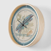 G Creation Office Libelle Uhr (Winkel)