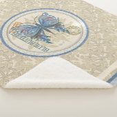 G Creation Office Schmetterling Fleece Blanket Sherpadecke (3/4)