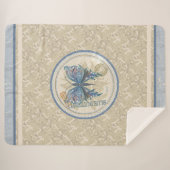 G Creation Office Schmetterling Fleece Blanket Sherpadecke (Vorderseite (Horizontal))