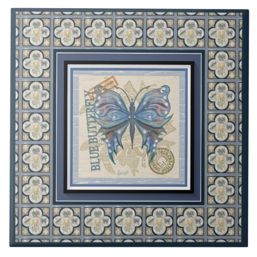G Creation Office Schmetterling Fliese (Vorderseite)