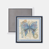 G Creation Office Schmetterling Magnet (Vorderseite/Rückseite)