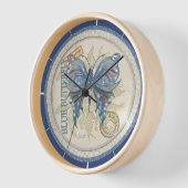 G Creation Office Schmetterling Uhr (Winkel)
