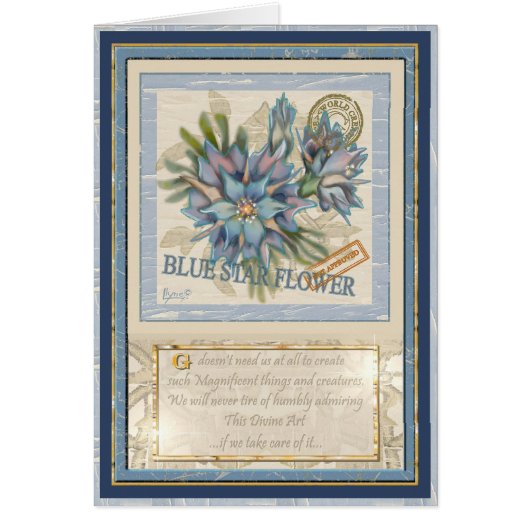 G Creative Office Blindkarte für die Blume (Vorne)