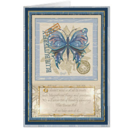 G Creative Office-Schmetterling Geburtstagskarte