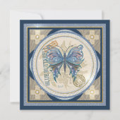 G Creative Office-Schmetterling-leere Karte (Vorderseite)