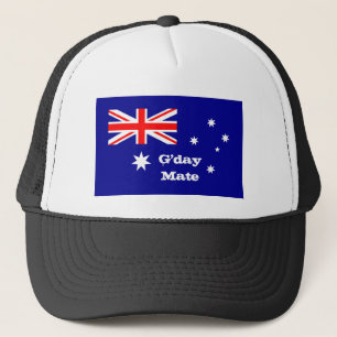 G-Day Mate & Australian Flag Modems / Australien Truckerkappe