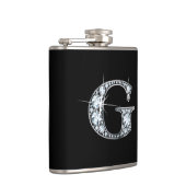 G "Diamant Bling"-Flasche Flachmann (Rechts)