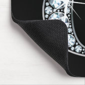 "G" Diamond Bling Mousepad (Ecke)