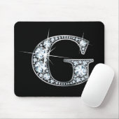 "G" Diamond Bling Mousepad (Mit Mouse)