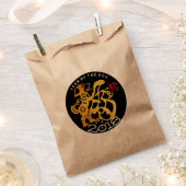 G Dog Papercut Chinesisches Neujahr 2018 Kraft Gef Geschenktütchen (Ausgeschnitten)