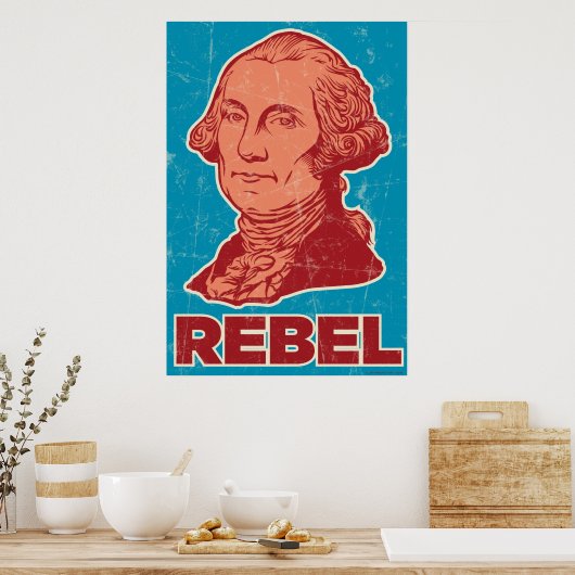 G-Dub Rebel Poster (Küche)