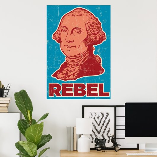 G-Dub Rebel Poster (Heimbüro)