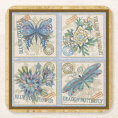 G Einrichtung Rechteckiger Pappuntersetzer (Vorderseite)