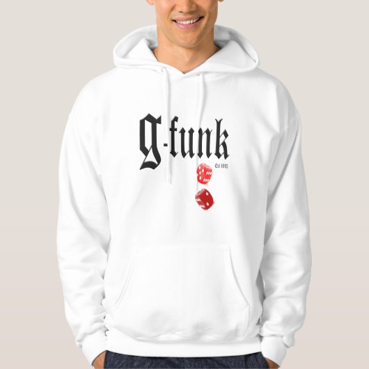 G-Funk Rolling Dice Hoodie (Vorderseite)