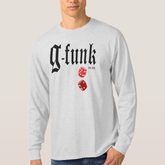 G-Funk Rolling Dice T-Shirt (Vorderseite)