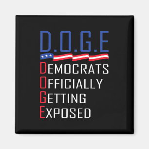 g.g.e Doge Department of Government Efficiency Magnet