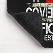 g.g.e Doge Department of Government Efficiency U Mousepad (Ecke)
