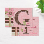 G Girl TY Gift Tag (Schreibtisch)
