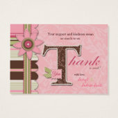 G Girl TY Gift Tag (Rückseite)