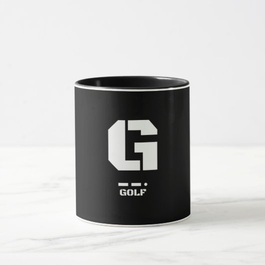 G (Golf) NATO Phonetischer Alphabet & Morse Code Tasse (Zentrum)