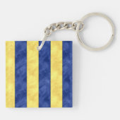 G Golf Watercolor Wasserzeichenflagge Schlüsselanhänger (Rückseite)