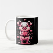 G Holding Heart Valentines Day Cute Valentine 1  Kaffeetasse (Links)