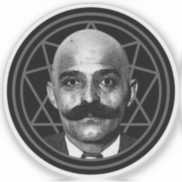 G.I. Gurdjieff The Magus (grau) Aufkleber