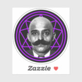 G.I. Gurdjieff The Magus (lila) Aufkleber (Blatt)