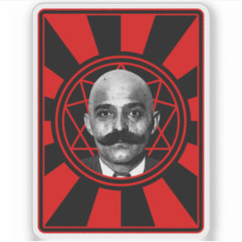 G.I. Gurdjieff The Magus - v2 (rot) Aufkleber