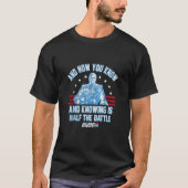 G I Joe weiß, dass die Hälfte des Kampfteams Teaml T-Shirt (Vorderseite)