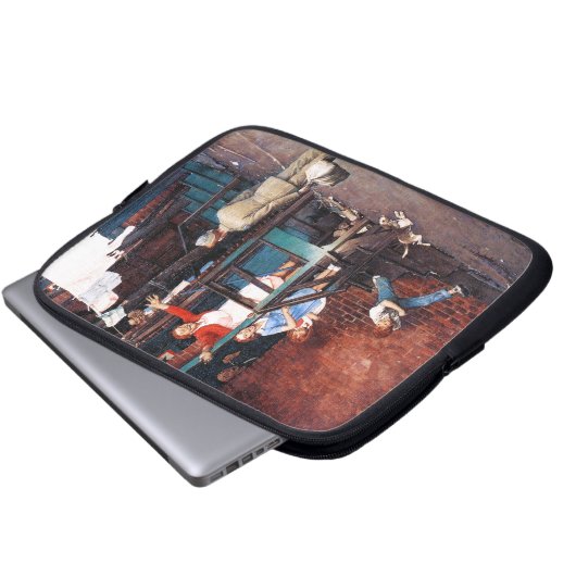 G.I. LAPTOPSCHUTZHÜLLE (Vorne Knopf)