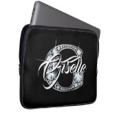 G Imitate Diamond Notebook-Sieb Laptopschutzhülle (Vorne Rechts)