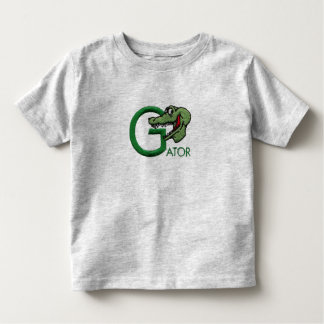 G ist für Alligator Kleinkind T-shirt