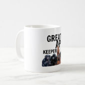 G ist für den Keeper der großen Generation Kaffeetasse (Vorderseite Links)