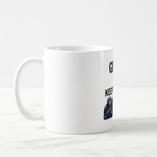 G ist für den Keeper der großen Generation Kaffeetasse (Links)