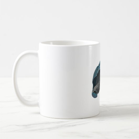 G ist für Galapagos Tortoise Kaffeetasse (Links)