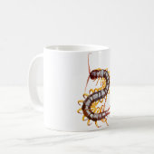 G ist für Giant Centipede Kaffeetasse (Vorderseite Links)