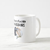 G ist für Gibbon Kaffeetasse (VorderseiteRechts)