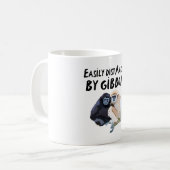 G ist für Gibbon Kaffeetasse (Vorderseite Links)