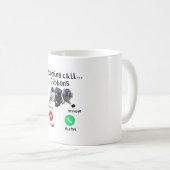 G ist für Gibbon Kaffeetasse (VorderseiteRechts)