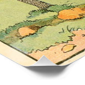 G ist für Giraffe Alphabet Animals Perfect Poster (Ecke)