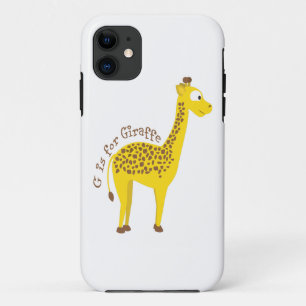 G ist für Giraffe iPhone 11 Hülle