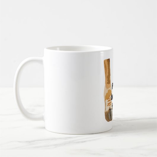G ist für Giraffe Kaffeetasse (Links)