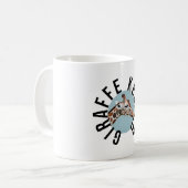 G ist für Giraffe Keeper Kaffeetasse (Vorderseite Links)