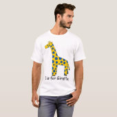 G ist für Giraffe T-Shirt (Vorne ganz)