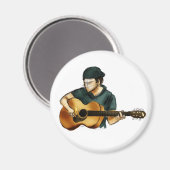 G ist für Gitarre Magnet (Vorderseite/Rückseite)