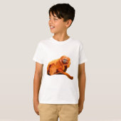G ist für Golden Lion Tamarin T-Shirt (Vorne ganz)